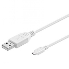 CAVO DI CONNESSIONE MICRO USB B - LUNGHEZZA CM. 15 SCHERMATO