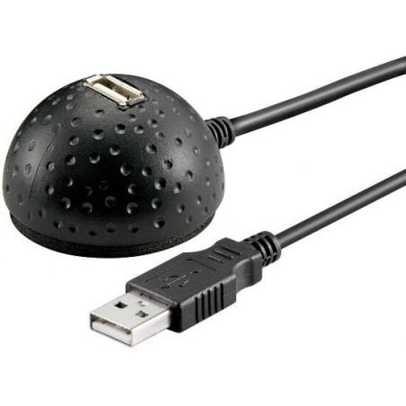 CAVO PROLUNGA USB 2.0 CON BASE MASCHIO/FEMMINA MT 1,50