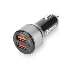 CARICABATTERIA PER AUTO QUICK CHARGE 3,0 2 PORTE 3 AMPERE MAX