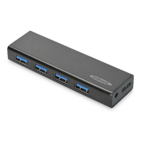 HUB 4 PORTE USB 3.0 CON ALIMENTATORE