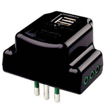 Ziyan Adattatore Per Auto 12V-24V Con 3 Prese Accendisigari E 4 Porte USB - Voltmetro E Interruttori Individuali, 100W
