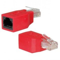 ADATTATORE INCROCIATO PER CAVI RETE RJ45 UTP NON SCHERMATO CAT 5E