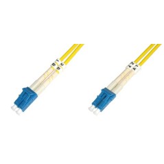 CAVO FIBRA OTTICA LC A LC MONOMODE DUPLEX 9/125 MT.2