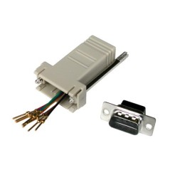 CONNETTORE MODULARE 9 POLI MASCHIO 8 POLI RJ45