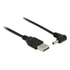 CAVO DI ALIMENTAZIONE USB DC 3,5 X 1,35MM 90° 1,5 MT
