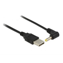 CAVO DI ALIMENTAZIONE USB DC 5,5 X 2,50MM 90° 1,5 MT