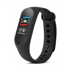 SMARTWATCH CON DISPLAY COLORI CON FREQUENZA CARDIACA PASSI DISTANZE CALORIE SONNO OROLOGIO NOTIFICHE ANTISMARRIMENTO