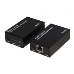 ESTENSORE HDMI TRAMITE CAVO CAT5/6 FINO A 60 METRI FULL HD CON SENSORI INFRAROSSI PER TELECOMANDI