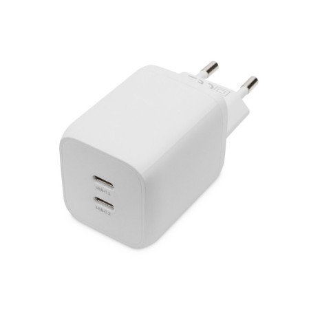 DIGITUS CARICATORE USB-C, 2 PORTE, 65 W GAN