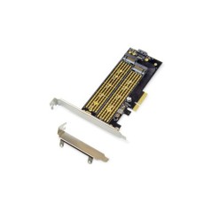 SCHEDA ADD-ON M.2 NGFF/NVME SSD PCI-EXPRESS SUPPORTA CHIAVI B, M E B+M, DIMENSIONI DA 30-110MM