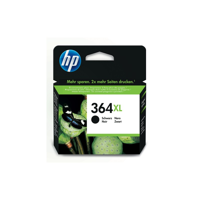 HP CART INK NERO 364 XL PER PHOTOSMART C5380-C6380-