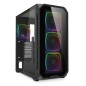 SHARKOON CASE AK5G RGB ATX BLACK