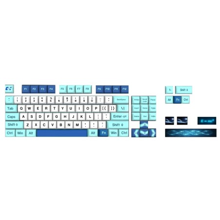 SET TASTI SCIENCE KEYCAPS FULL SET PER TASTIERE MECCANICHE