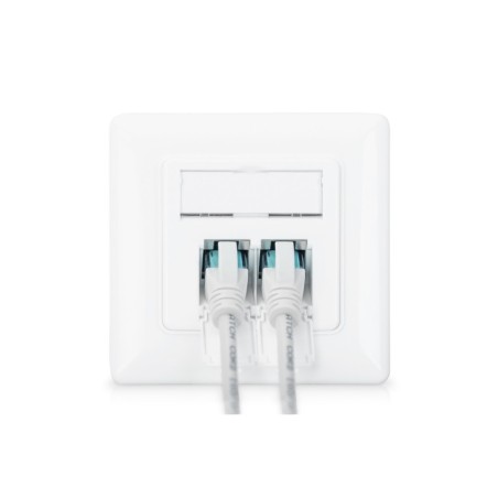 DIGITUS PRESA DI RETE CAT 6A EA, COMPATIBILE CON VARI DESIGN, SCHERMATA, A INCASSO