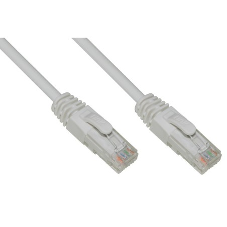 CAVO RETE CATEGORIA 6A NON SCHERMATO UTP AWG24 COLORE GRIGIO HALOGENFREE MT 1,5