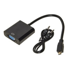 ADATTATORE MICRO HDMI® TIPO D - VGA FEMMINA + AUDIO