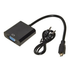 ADATTATORE MICRO HDMI ® TIPO D - VGA FEMMINA + AUDIO