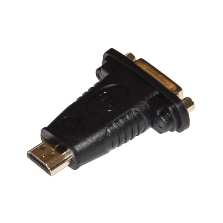 ADATTATORE BIDIREZIONALE DVI(24+5) FEMMINA A HDMI ® MASCHIO