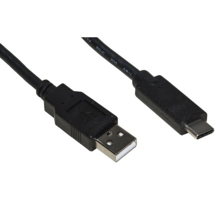 CAVO USB 2.0 "A" MASCHIO USBC ®  MT 0,3 COLORE NERO