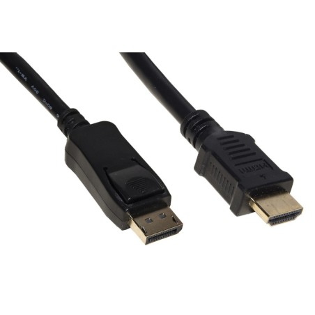 CAVO DISPLAYPORT 1.2 - HDMI¨ 1.4  4KX2K 30 HZ CONTATTI DORATI MT 3