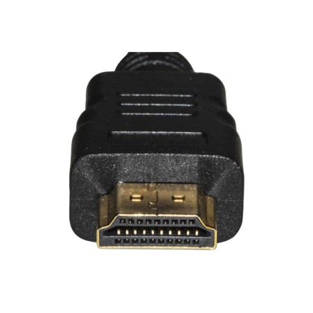 CAVO HDMI ® 4KX2K 30HZ 3D+ETHERNET PER PC, NOTEBOOK, HDTV, ECC CONTATTI DORATI MT 10 COLORE NERO