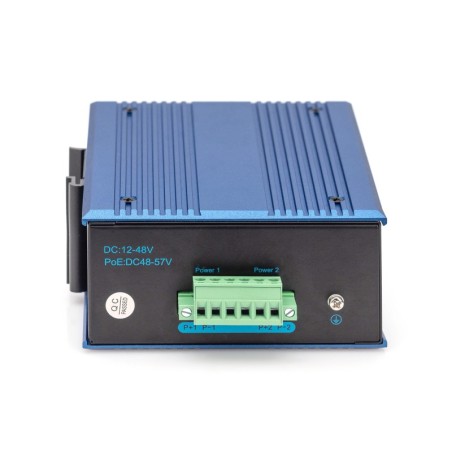 SWITCH GIGABIT ETHERNET POE A 4+2 PORTE INDUSTRIALE