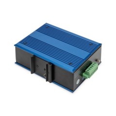 DIGITUS SWITCH DI RETE GIGABIT ETHERNET A 8 PORTE, INDUSTRIALE, NON GESTITO, 1 COLLEGAMENTO SFP