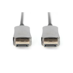 DIGITUS CAVO IN FIBRA OTTICA IBRIDO DISPLAYPORT  AOC, UHD 8K, 10 M