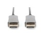 DIGITUS CAVO IN FIBRA OTTICA IBRIDO DISPLAYPORT  AOC, UHD 8K, 10 M