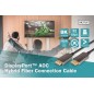 DIGITUS CAVO IN FIBRA OTTICA IBRIDO DISPLAYPORT  AOC, UHD 8K, 20 M