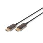 DIGITUS CAVO IN FIBRA OTTICA IBRIDO DISPLAYPORT  AOC, UHD 8K, 20 M