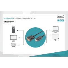 CAVO DISPLAYPORT - DVI 24+1 MASCHIO/MASCHIO MT 3