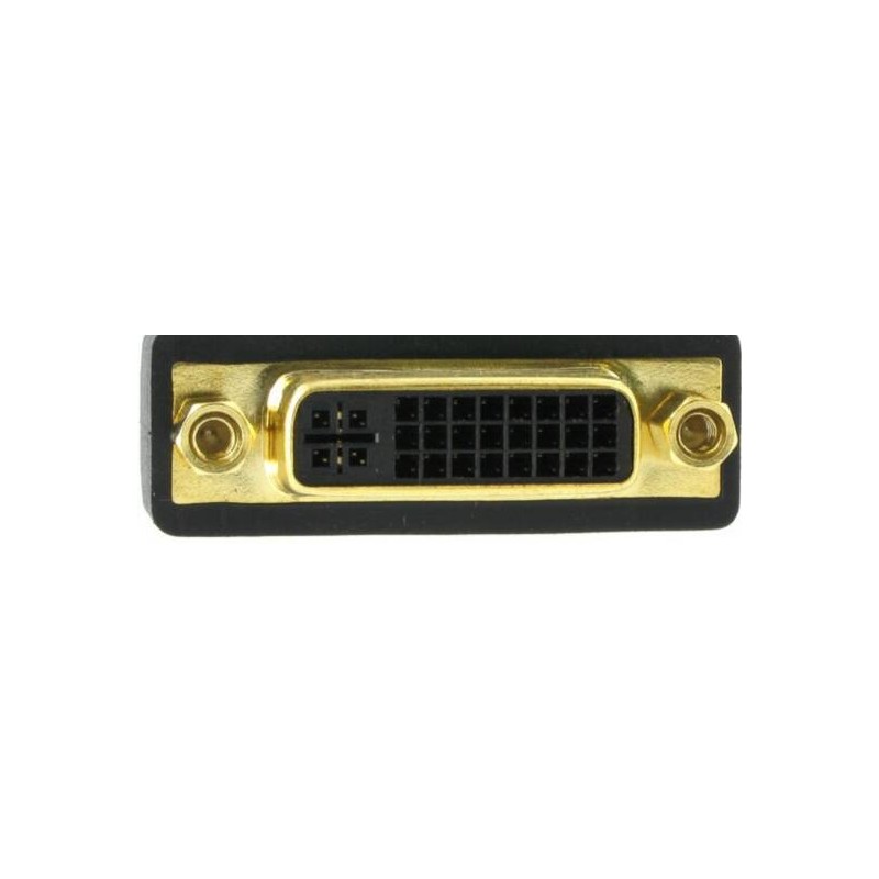 CAVO ADATTATORE DISPLAYPORT CONNETTORI DP MASCHIO - DVI-I(24+5) FEMMINA CM 15