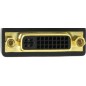 CAVO ADATTATORE DISPLAYPORT CONNETTORI DP MASCHIO - DVI-I(24+5) FEMMINA CM 15
