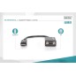 CAVO ADATTATORE DISPLAYPORT DP 1.2 MASCHIO - VGA 15 POLI FEMMINA CM 15