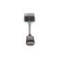 CAVO ADATTATORE DISPLAYPORT DP 1.2 MASCHIO - VGA 15 POLI FEMMINA CM 15