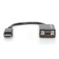 CAVO ADATTATORE DISPLAYPORT DP 1.2 MASCHIO - VGA 15 POLI FEMMINA CM 15