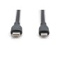 CAVO RICARICA GUAINA SILICONE USB-C / LIGHTNING 1M, USB 2.0, 60W, NERO