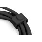 CAVO RICARICA GUAINA SILICONE USB-C / LIGHTNING 2M, USB 2.0, 60W, NERO