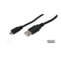 CAVO DI CONNESSIONE MICRO USB B - LUNGHEZZA MT. 3 SCHERMATO