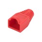DIGITUS CALOTTA DI PROTEZIONE CONNETTORE PER SPINA RJ45 ROSSO