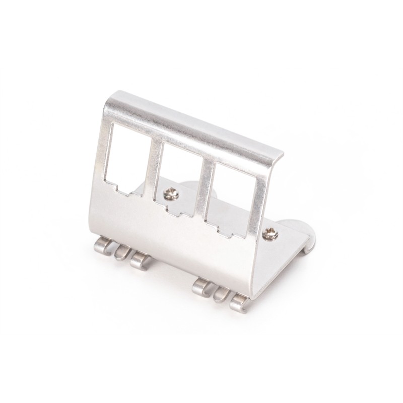 DIGITUS ADATTATORE PER GUIDA TOP-HAT PER 3 MODULI KEYSTONE