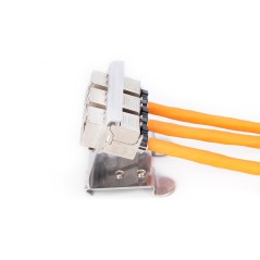 DIGITUS ADATTATORE PER GUIDA TOP-HAT PER 3 MODULI KEYSTONE