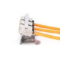 DIGITUS ADATTATORE PER GUIDA TOP-HAT PER 3 MODULI KEYSTONE
