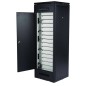 ARMADIO 32 UNITA' LINEA PROFESSIONALE (A)1580 X (L)600 X (P)600 MM. COLORE NERO RAL9005