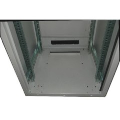 ARMADIO 42 UNITA' LINEA PROFESSIONALE (A)2020 X (L)600 X (P)600 MM. COLORE NERO RAL9005 (DN-19 42U 6/6-SW)