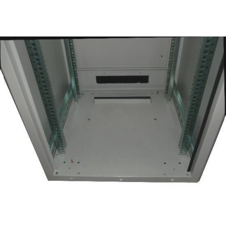 ARMADIO 42 UNITA' LINEA PROFESSIONALE (A)2020 X (L)600 X (P)600 MM. COLORE NERO RAL9005 (DN-19 42U 6/6-SW)