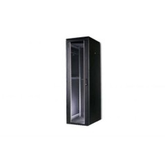 ARMADIO 42 UNITA' LINEA PROFESSIONALE (A)2020 X (L)600 X (P)600 MM. COLORE NERO RAL9005 (DN-19 42U 6/6-SW)