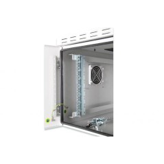 ARMADIO RACK 19" PER RETI DA ESTERNO PROTEZIONE IP55 7 UNITA' 600X450X490 MM. (LXPXA)