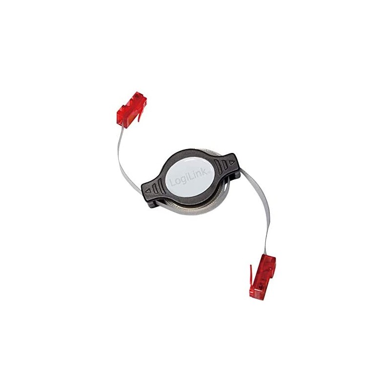 CAVO PATCH CAT 5E RETRATTILE 1,5 M 2 X RJ45